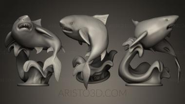 Animal figurines (STKJ_0414) 3D model for CNC machine